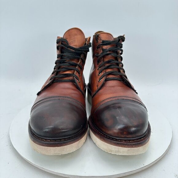 Allen Edmonds Park City Men Size 10D Brown Leather Vibram Sole Waterproof Boot - Picture 2 of 11